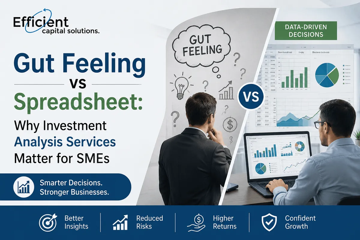 Investment analysis services