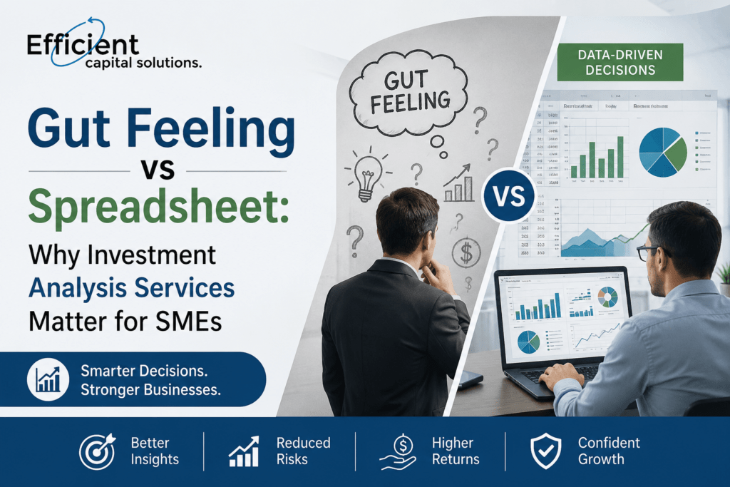 Investment analysis services