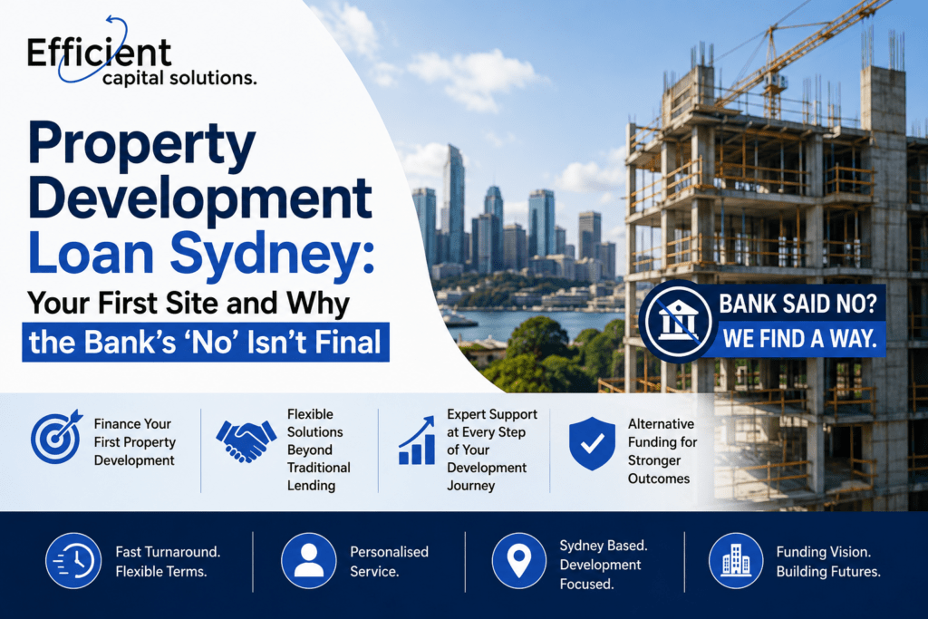 Property development loan Sydney