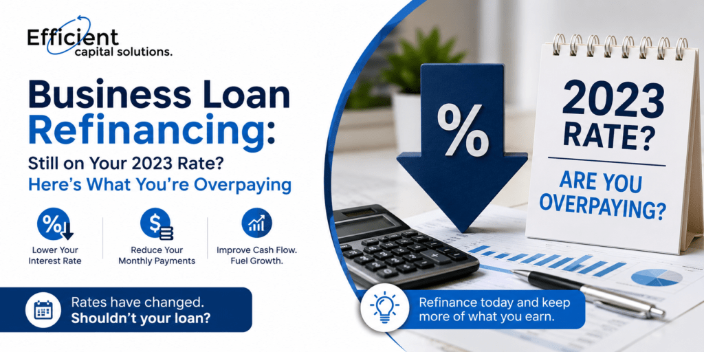 Business loan refinancing