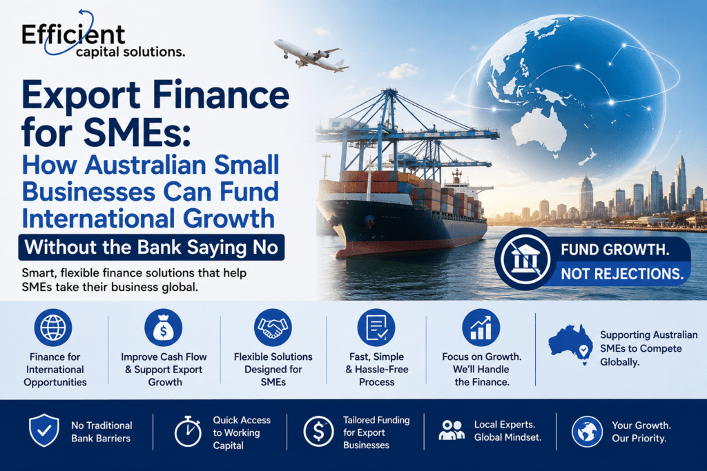 Export finance for SMEs
