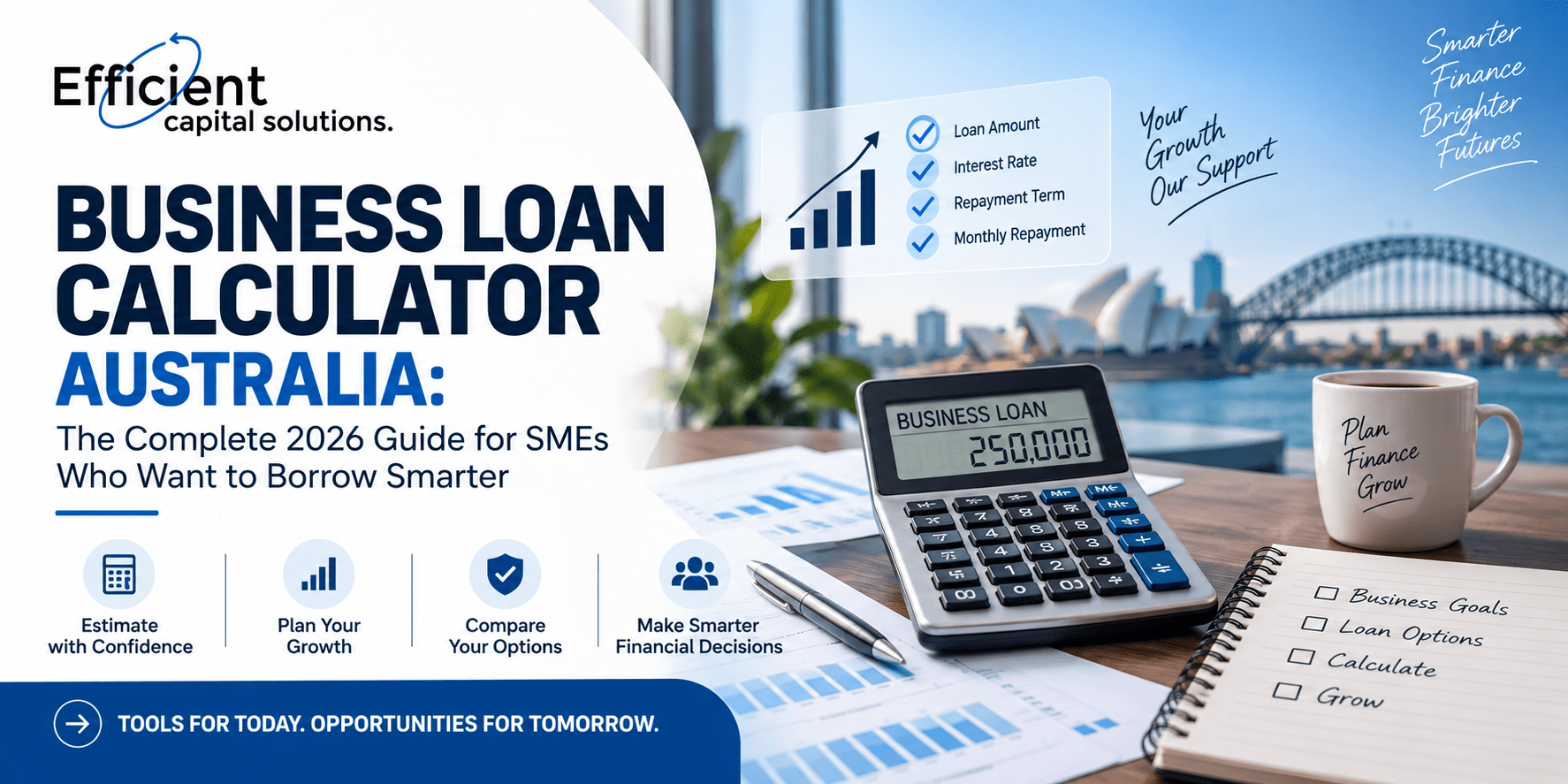 Business loan calculator Australia