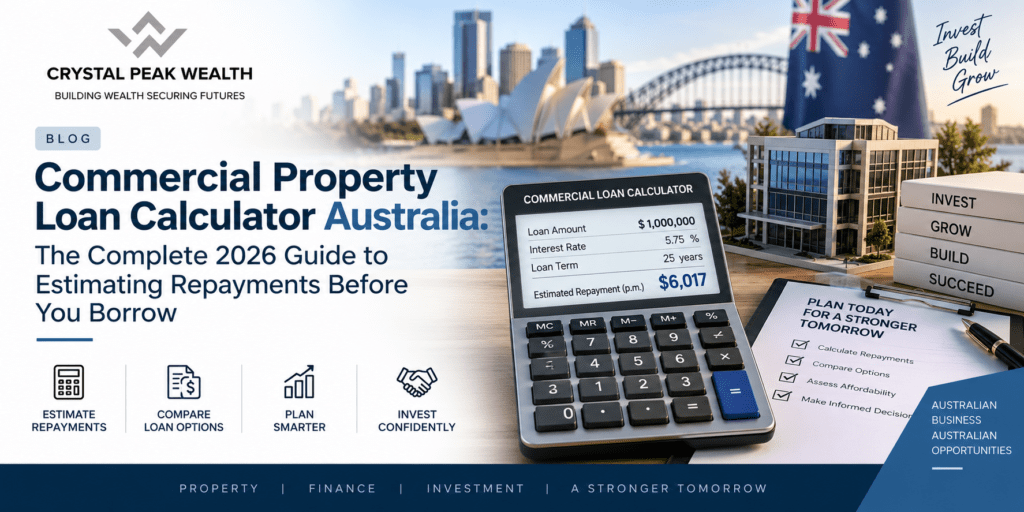 Commercial property loan calculator Australia