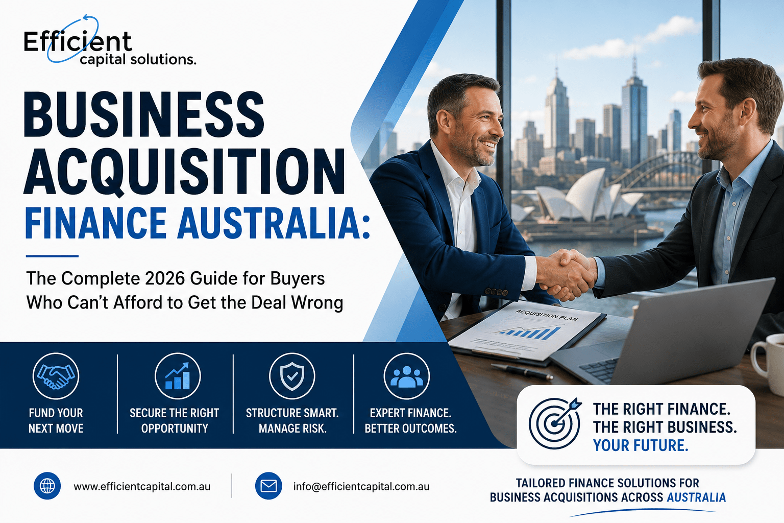 Business acquisition finance Australia