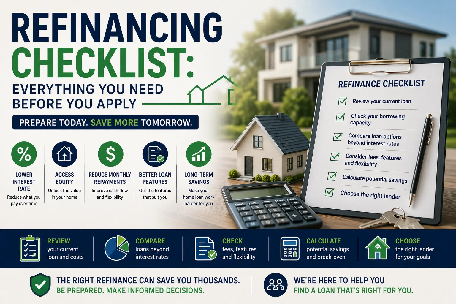 refinancing checklist